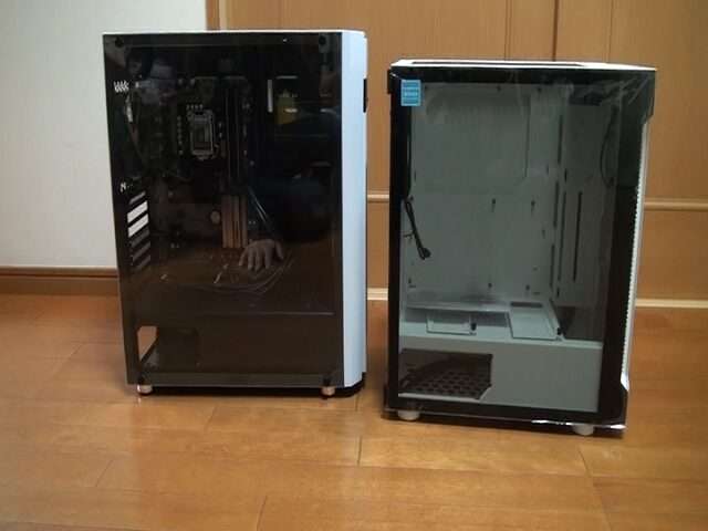 白のPCケースたち